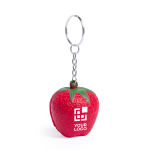 Anti-stress sleutelhanger met logo Fruity met jouw bedrukking