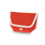 EHBO-kit met 17 accessoires en klittenband Emergency kleur rood  negende weergave