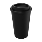 Dubbel geïsoleerde plastic koffiebeker 350 ml Takeaway Americano