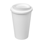 Dubbel geïsoleerde plastic koffiebeker 350 ml Takeaway Americano