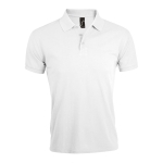 Polo's van polyester en katoen personaliseren 200 g/m2 SOL'S Prime Men kleur wit negende weergave