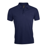 Polo's van polyester en katoen personaliseren 200 g/m2 SOL'S Prime Men kleur marineblauw