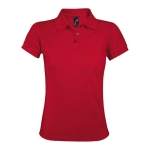 Dames poloshirt bedrukken van 200 g/m2 polyester en katoen SOL'S Prime kleur rood vijfde weergave