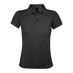 Dames poloshirt bedrukken van 200 g/m2 polyester en katoen SOL'S Prime kleur donkergrijs achtste weergave