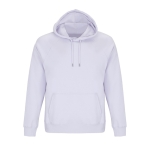 Unisex sweatshirt van ecologische materialen met capuchon 280 g/m2 Stellar kleur lila