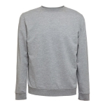 Sweatshirt van Italiaans katoen en polyesterfleece 240 g/m2 THC Colombo kleur gemarmerd grijs eerste weergave