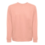 Sweatshirt van Italiaans katoen en polyesterfleece 240 g/m2 THC Colombo kleur zalm eerste weergave