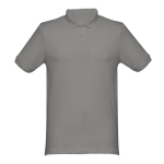 Katoenen polo in diverse kleuren 240 g/m2 THC Monaco kleur donkergrijs