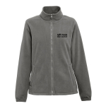 Fleece jas met full colour logo dames polyester 300 g/m2 THC Gama met afdrukgebied