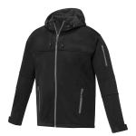 Polyester waterdichte softshell jas met logo Elevate Life 360 ​​g/m2