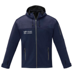 Polyester waterdichte softshell jas met logo Elevate Life 360 ​​g/m2 met afdrukgebied