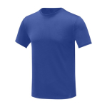 T-shirt met geborduurd logo van 105 g/m2 polyester Elevate Essentials kleur koningsblauw