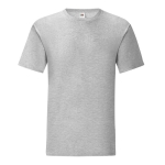 Katoenen zeefdruk T-shirt bedrukken 150 g/m2 Fruit of the Loom kleur grijs