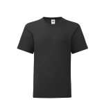 T-shirt van 100% katoen, 150 g/m2 Fruit of the Loom kleur zwart