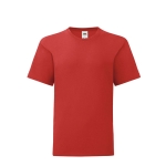 T-shirt van 100% katoen, 150 g/m2 Fruit of the Loom kleur rood