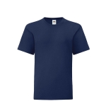 T-shirt van 100% katoen, 150 g/m2 Fruit of the Loom kleur marineblauw