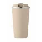 Thermosbeker relatiegeschenk anti-lekfunctie 510ml Elegant XL kleur beige vijfde weergave