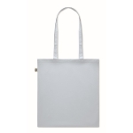 Tas van gerecycled katoen in de kleur 140 g/m2 Recycled Cotton Kleuren kleur pastel blauw derde weergave