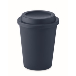 Koffiebeker to go bedrukken 300ml TakeAway Minimal kleur ultramarijn blauw