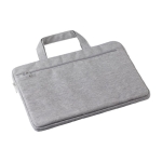 Laptoptas van RPET en polyester met vulling 13” Basic kleur grijs vijfde weergave