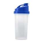 Kunststof shaker met deksel in de kleur 700ml Shaker Powder kleur blauw eerste weergave