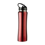 RVS drinkflessen met tuit bedrukken 500ml Performance Blackcap kleur rood tweede weergave