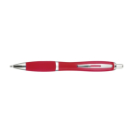 Goedkope plastic pennen met antislipafwerking bedrukken Colors kleur rood eerste weergave