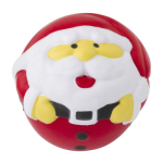 Antistressbal met kerstman ontwerp Santa kleur rood vierde weergave