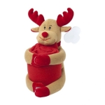 Knuffelbeer met kerstmuts en pooldeken personaliseren Bear kleur meerkleurig eerste weergave