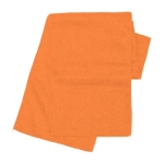 Polyester fleece sjaal met logo bedrukking of borduring Polar kleur oranje eerste weergave