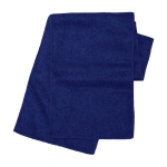 Polyester fleece sjaal met logo bedrukking of borduring Polar kleur marineblauw eerste weergave