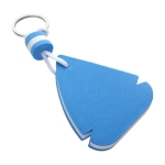 Drijvende sleutelhangers bedrukken met logo Drop kleur blauw vierde weergave