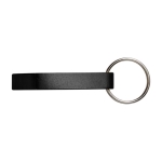 Glanzende metalen sleutelhanger opener bedrukken Functional kleur zwart eerste weergave