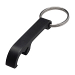 Glanzende metalen sleutelhanger opener bedrukken Functional kleur zwart tweede weergave