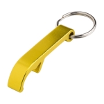 Glanzende metalen sleutelhanger opener bedrukken Functional kleur geel derde weergave