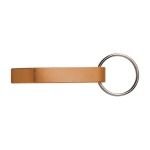 Glanzende metalen sleutelhanger opener bedrukken Functional kleur oranje eerste weergave