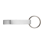 Glanzende metalen sleutelhanger opener bedrukken Functional kleur zilver eerste weergave