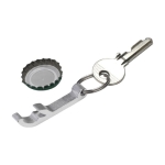 Glanzende metalen sleutelhanger opener bedrukken Functional kleur zilver tweede weergave