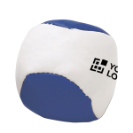 Anti-stress jongleerbal met logo Juggler kleur blauw met jouw bedrukking