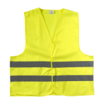 Reflecterend vest met zichtbaar logo, maat XL kleur neon geel eerste weergave