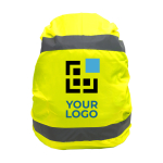 Polyester rugzakhoes met logo High Visibility met jouw bedrukking