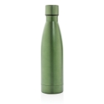 Thermosfles van gerecycled staal 500 ml Lane Recycled kleur donkergroen tweede weergave