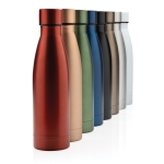 Thermosfles van gerecycled staal 500 ml Lane Recycled kleur donkergroen weergave algemeen