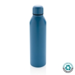 Thermosflessen van gerecycled staal 500ml Nomad Recycled kleur blauw