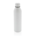 Thermosflessen van gerecycled staal 500ml Nomad Recycled kleur wit vijfde weergave