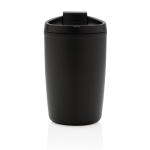 Thermosbeker gemaakt van gerecycled plastic 300ml Nomad Recycled kleur zwart tweede weergave