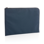 Minimalistische laptophoes van gerecycled polyester 15,6 inch Impact kleur marineblauw vierde weergave