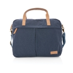 Kwalitatieve gerecyclede laptoptas 15,6” Getaway kleur blauw tweede weergave