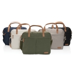 Kwalitatieve gerecyclede laptoptas 15,6” Getaway kleur groen