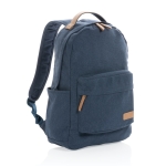 Laptoprugzakken van gerecycled canvas School Getaway 14” kleur blauw